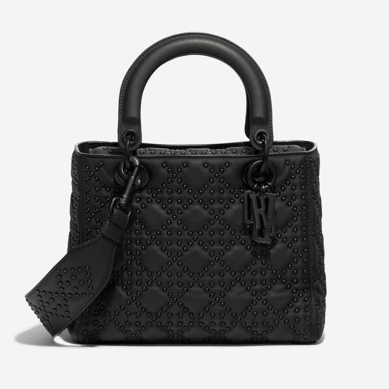 Dior Lady Medium Lamb So Black