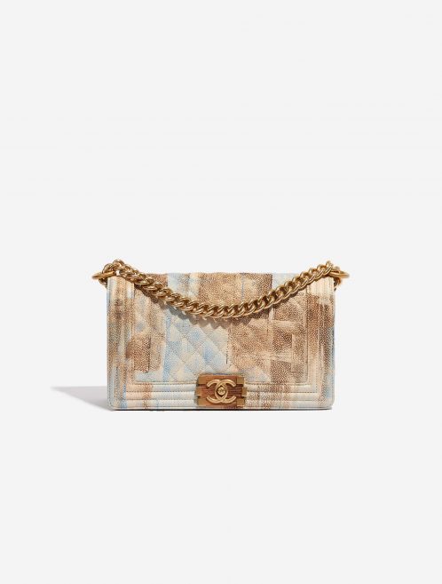 Chanel Boy Old Medium Caviar Multicolour