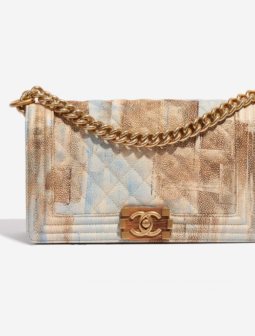 Chanel Boy Old Medium Caviar Multicolour