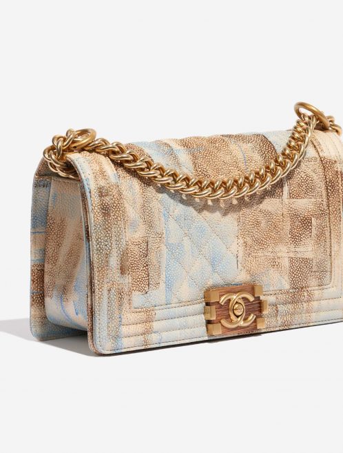 Chanel Boy Old Medium Caviar Multicolour