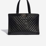 Chanel Boy Shopper Lamb Black