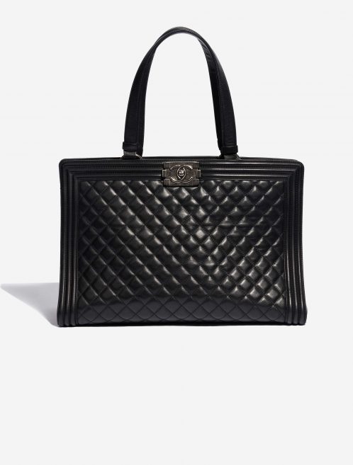 Chanel Boy Shopper Lamb Black