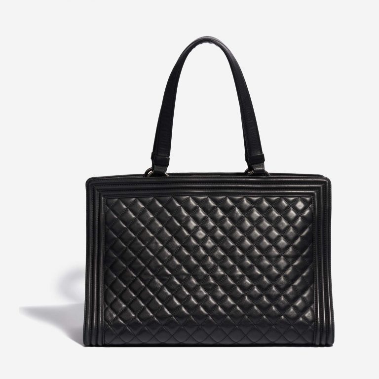 Chanel Boy Shopper Lamb Black