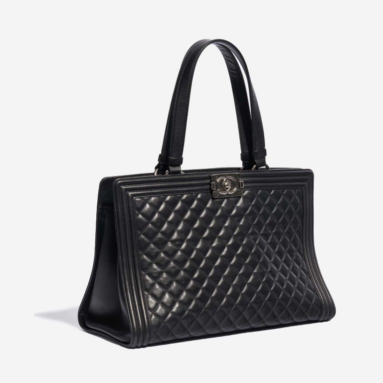 Chanel Boy Shopper Lamb Black