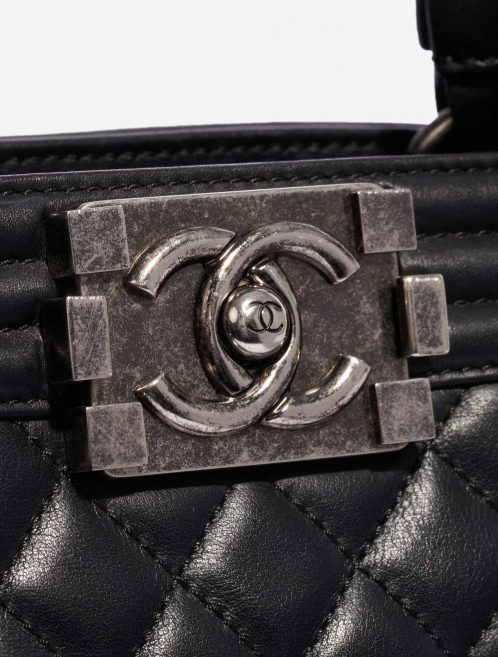 Chanel Boy Shopper Lamb Black
