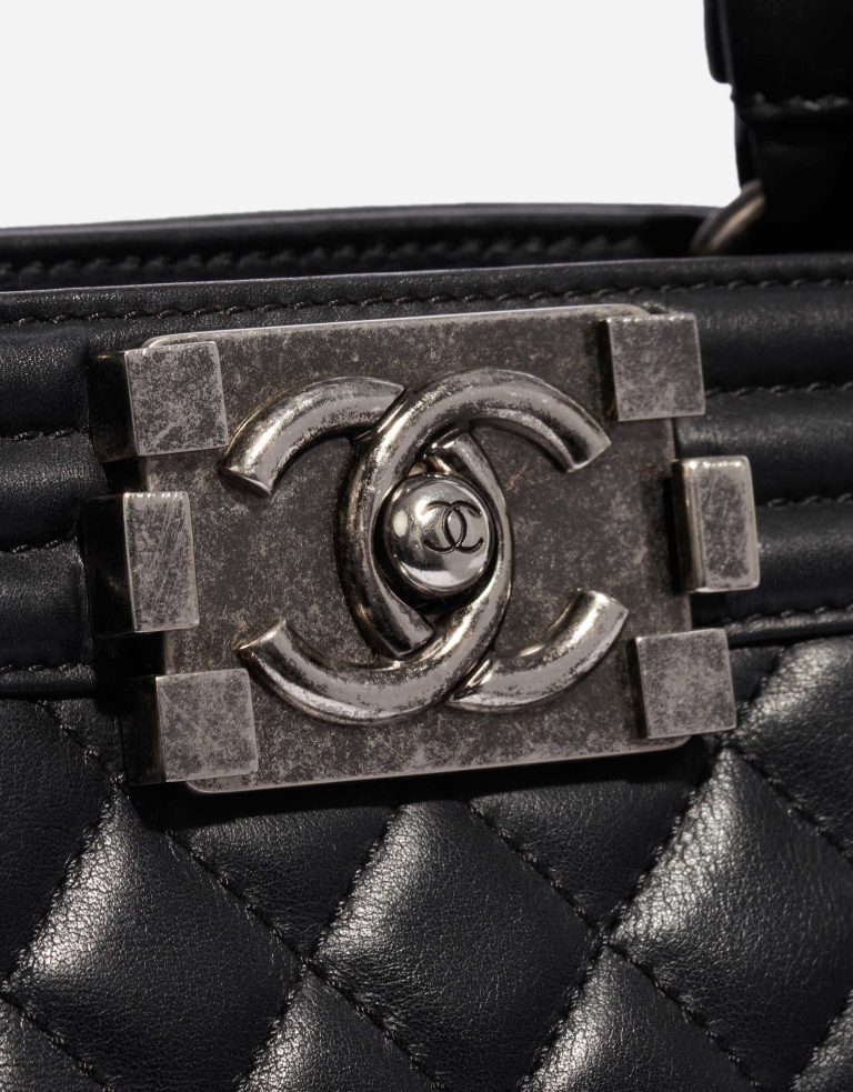 Chanel Boy Shopper Lamb Black