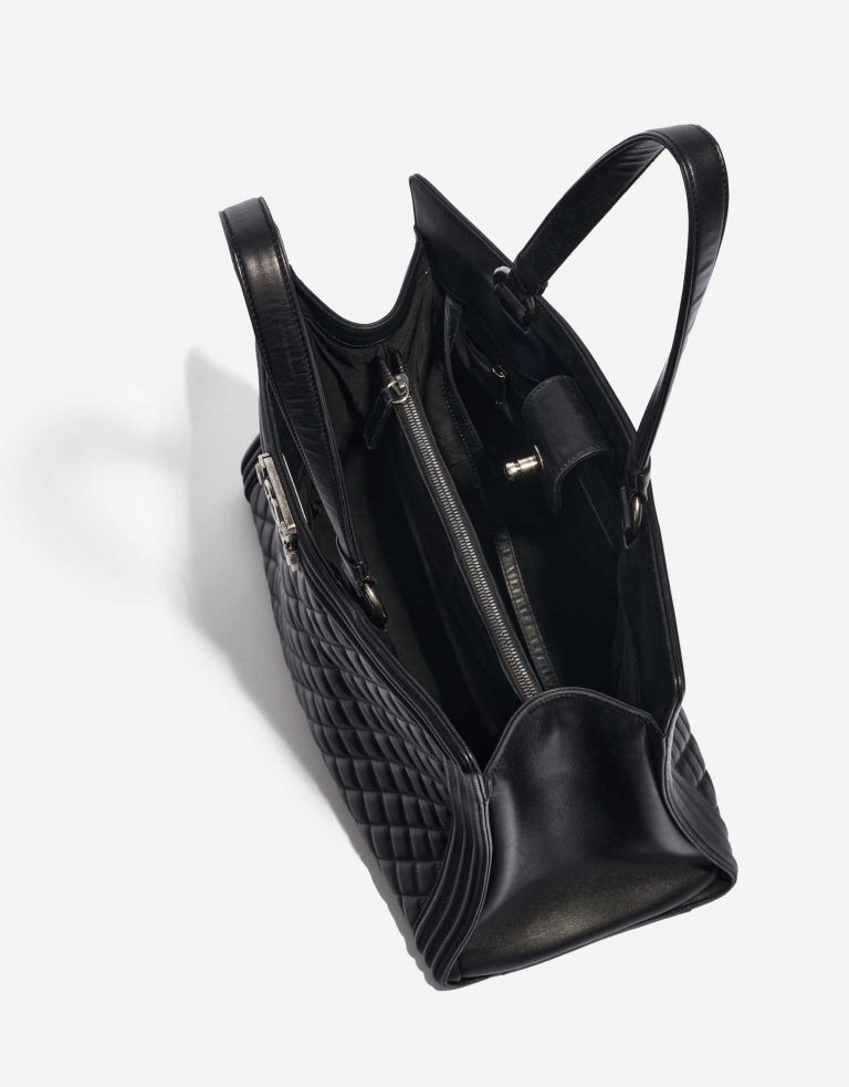 Chanel Boy Shopper Lamb Black