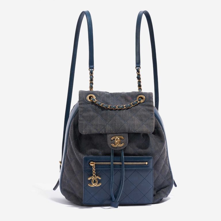 Chanel Timeless Backpack Denim Blue