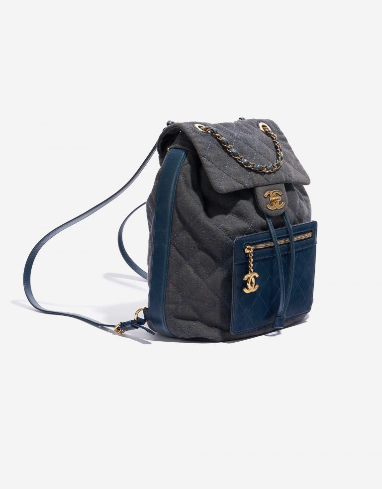 Chanel Backpack Denim Blue