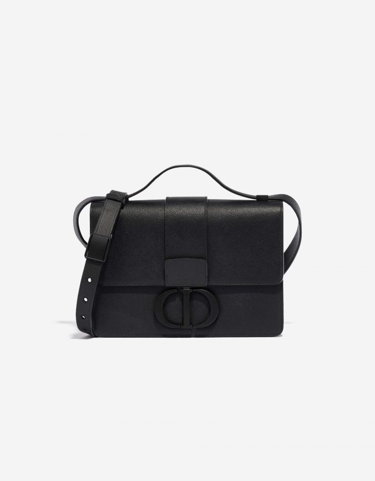 Dior 30 Montaigne Calf Black