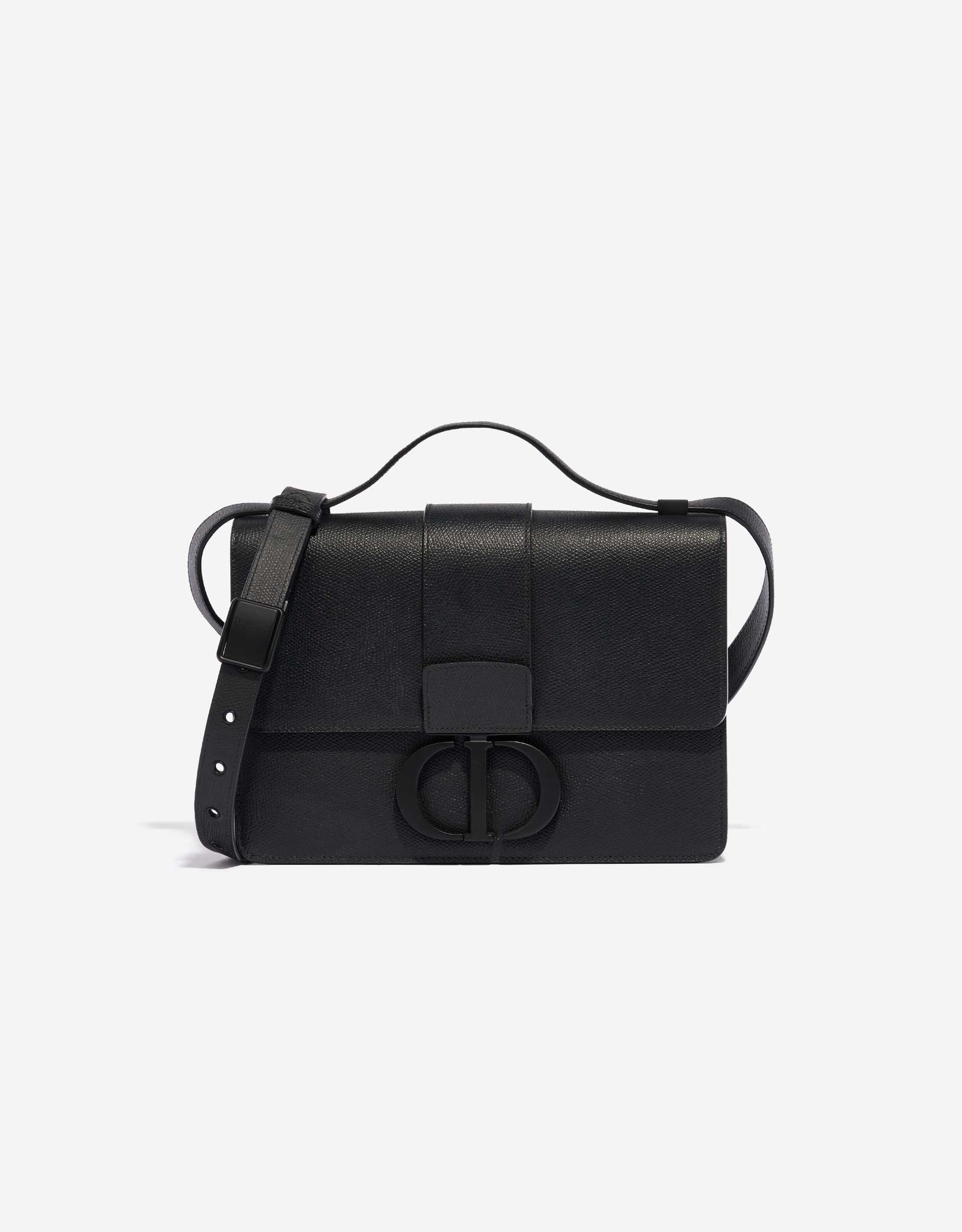 【DIOR直営】セール!! 30 MONTAIGNE オールブラック Dior 30 Montaigne Calf Black | SACLÀB