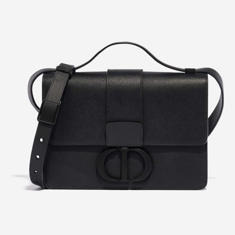 Dior 30 Montaigne Calf Black