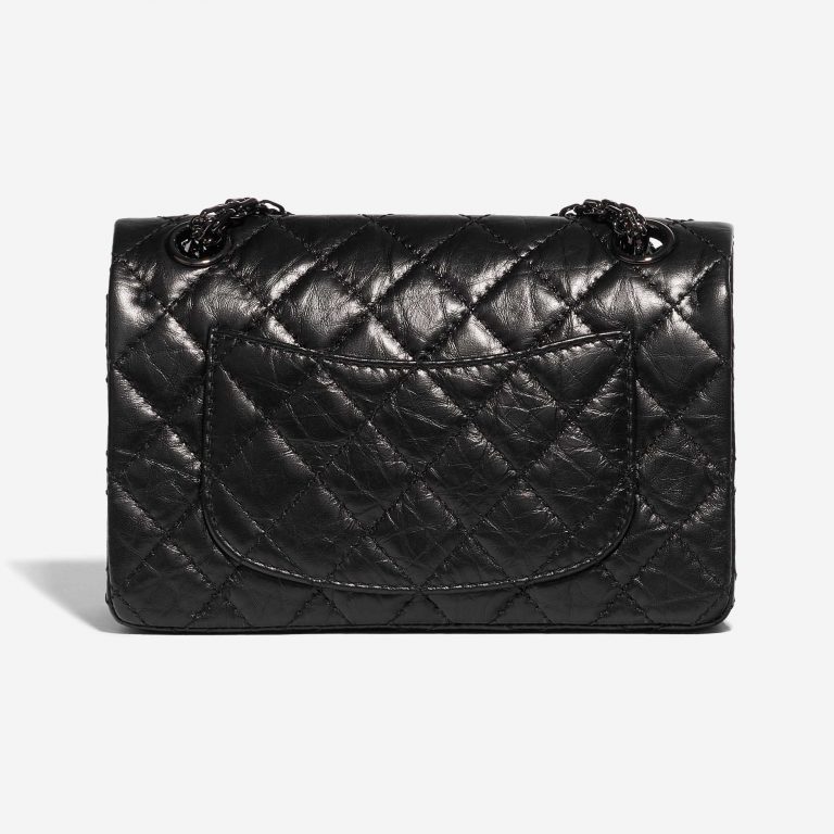 Chanel 2.55 Mini Rectangular Aged Calf So Black
