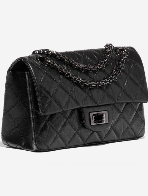Chanel 2.55 Mini Rectangular Aged Calf So Black