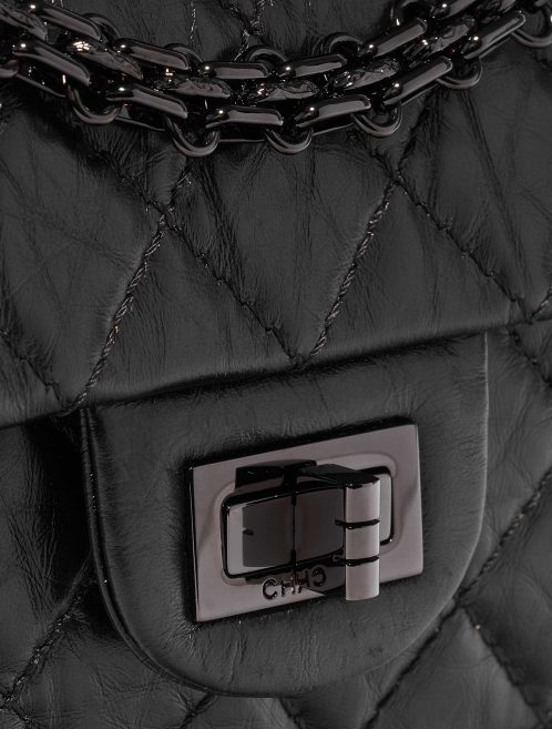 Chanel 2.55 Mini Rectangular Aged Calf So Black