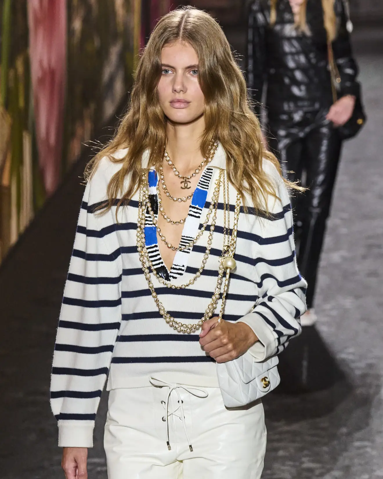 Chanel Spring Summer 2024 White Classic Flap Bag