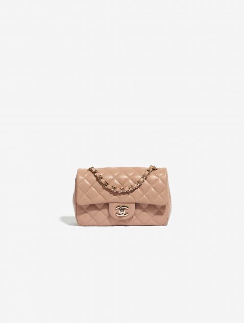 Chanel Timeless Mini Rectangular Lamb Nude