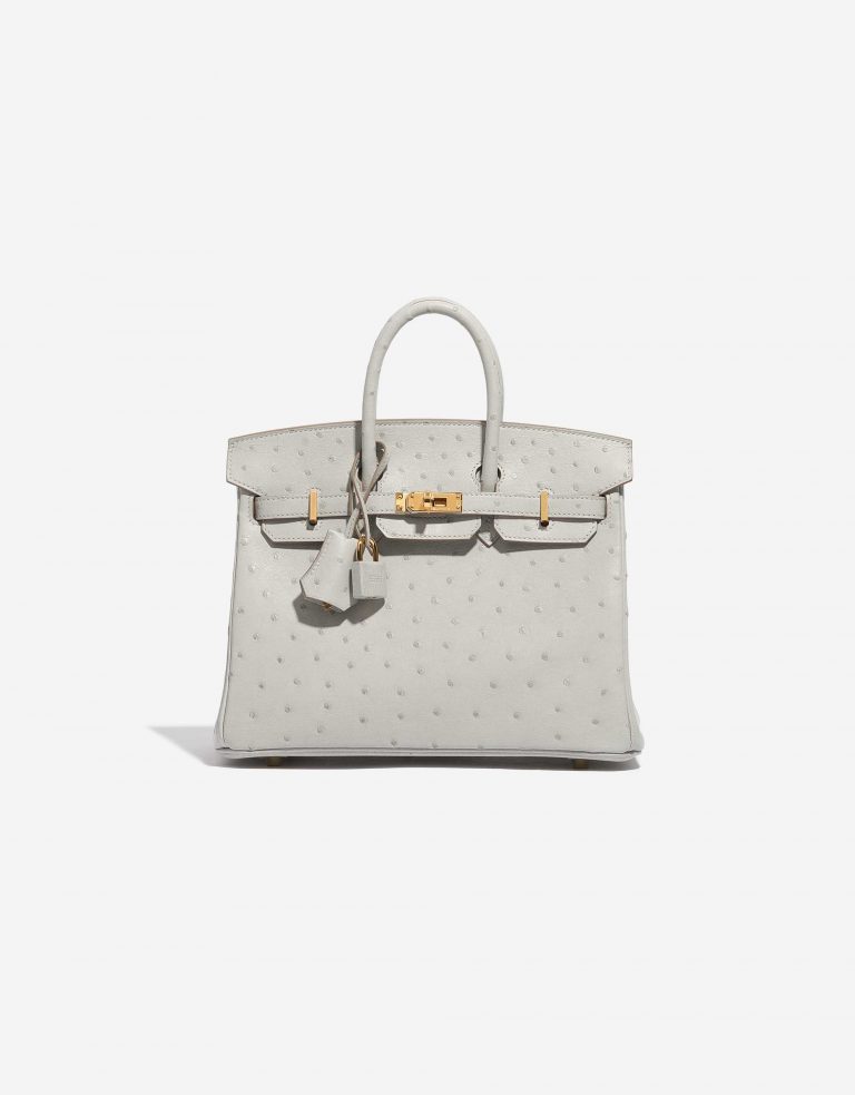 Hermès Birkin 25 Ostrich Gris Perle