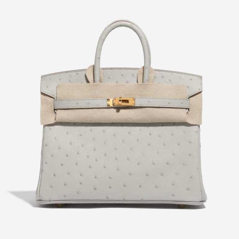 Hermès Birkin 25 Ostrich Gris Perle
