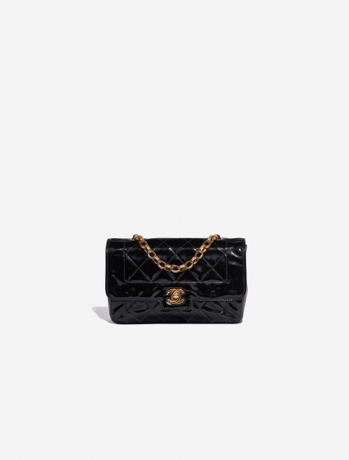 Chanel Diana Small Patent Leather Black