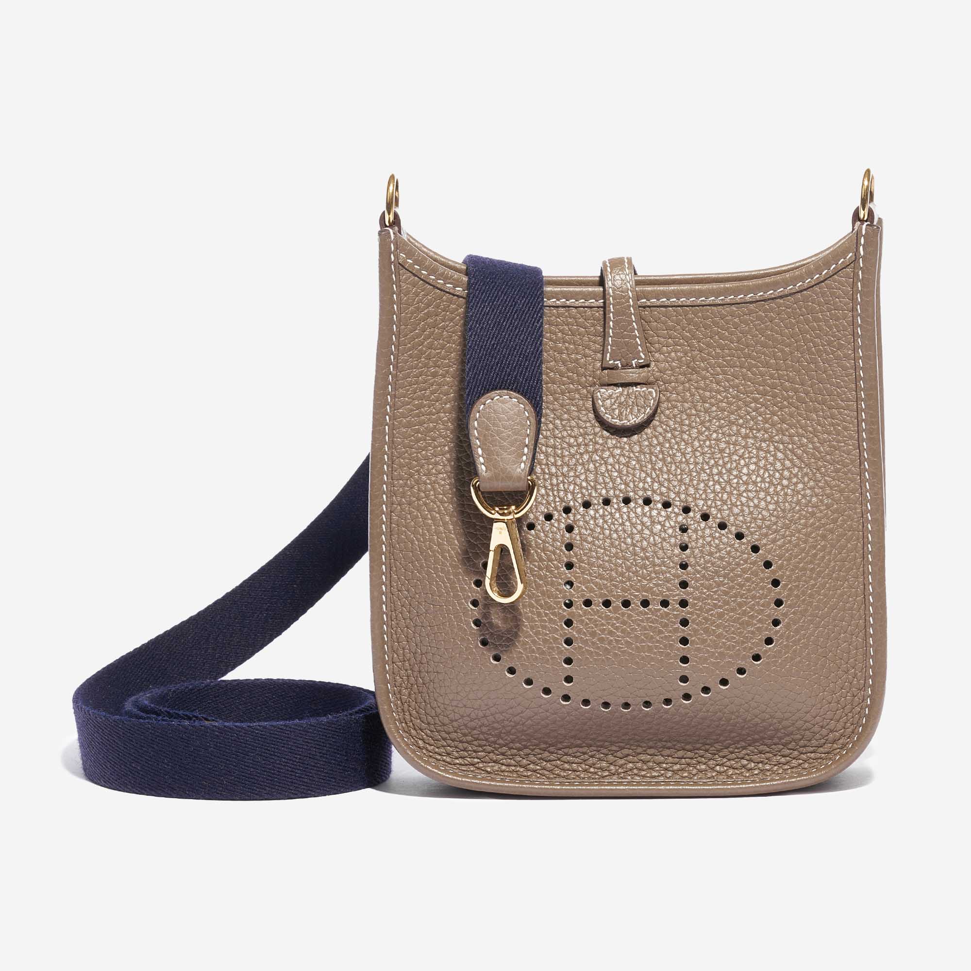 HERMES★エヴリン Evelyne W刻印 Mini16 Clemence NATA エルメス Hermes evelyne mini 16