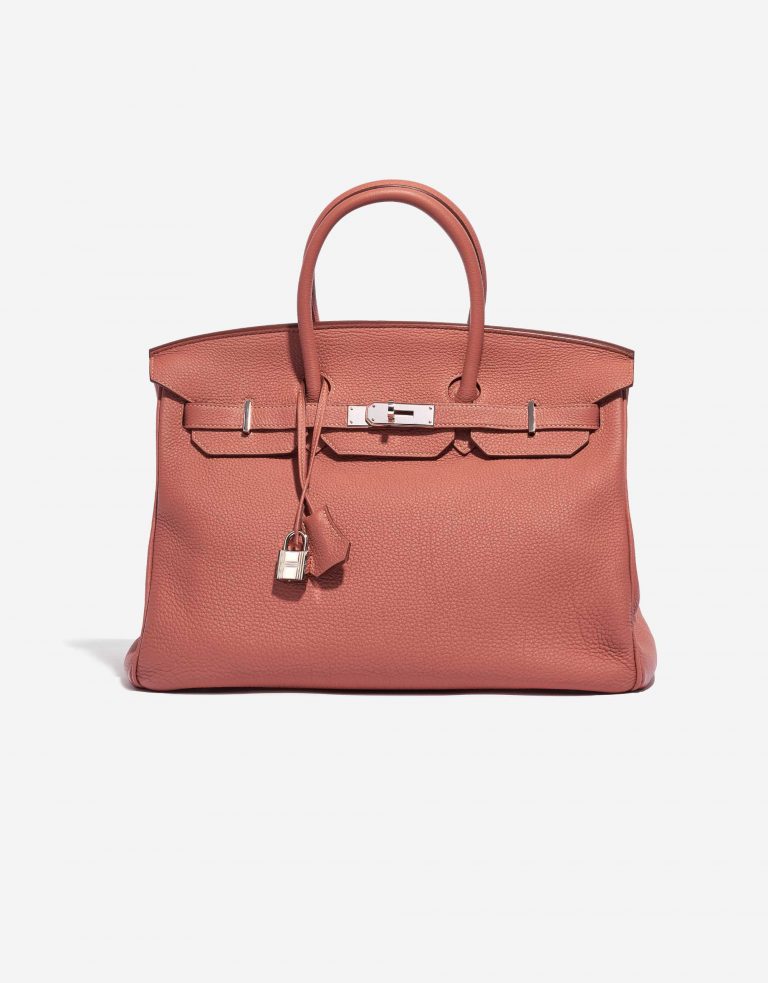 Hermès Birkin 35 Clemence Rose Tea