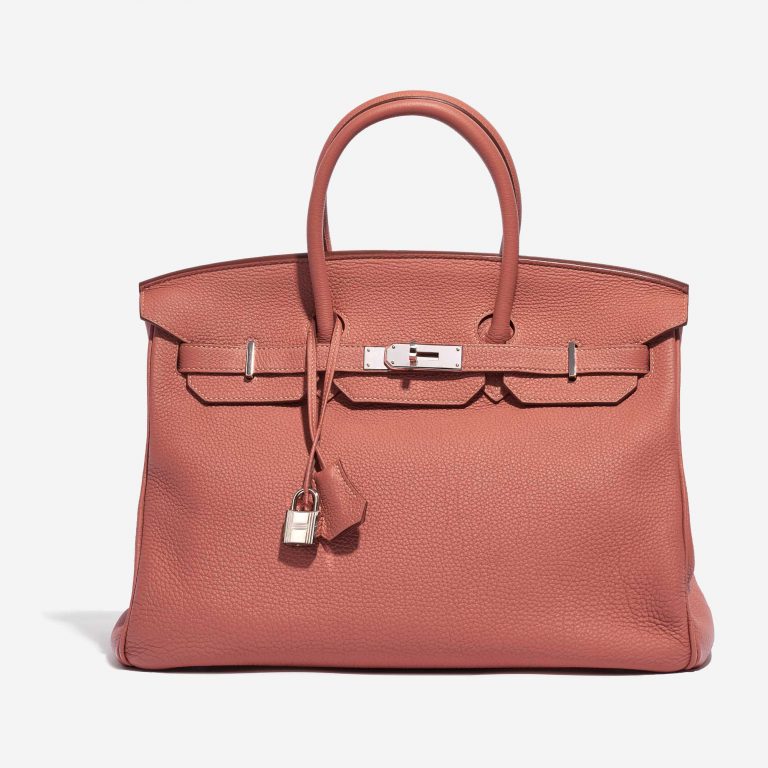 Hermès Birkin 35 Clemence Rose Tea