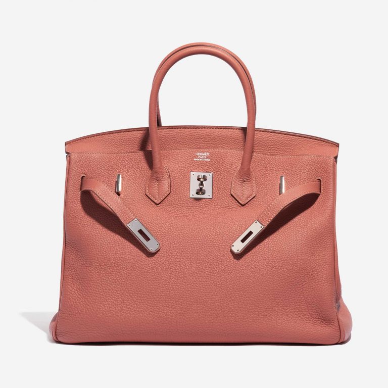 Hermès Birkin 35 Clemence Rose Tea