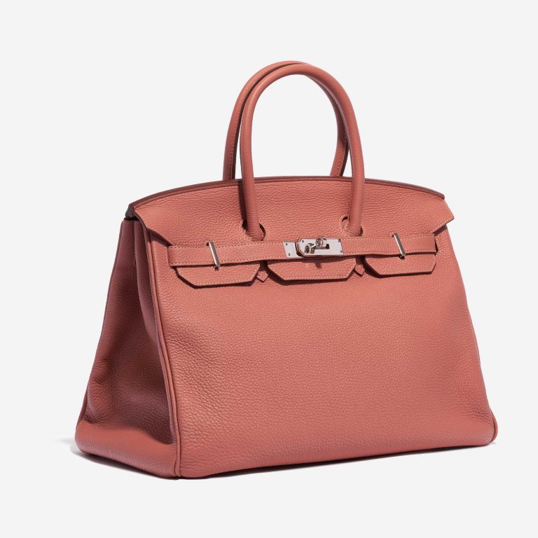 Hermès Birkin 35 Clemence Rose Tea