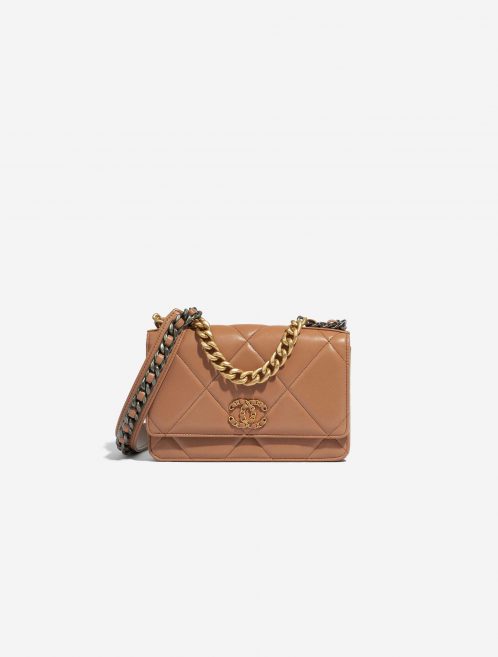 Chanel 19 WOC Lamb Brown