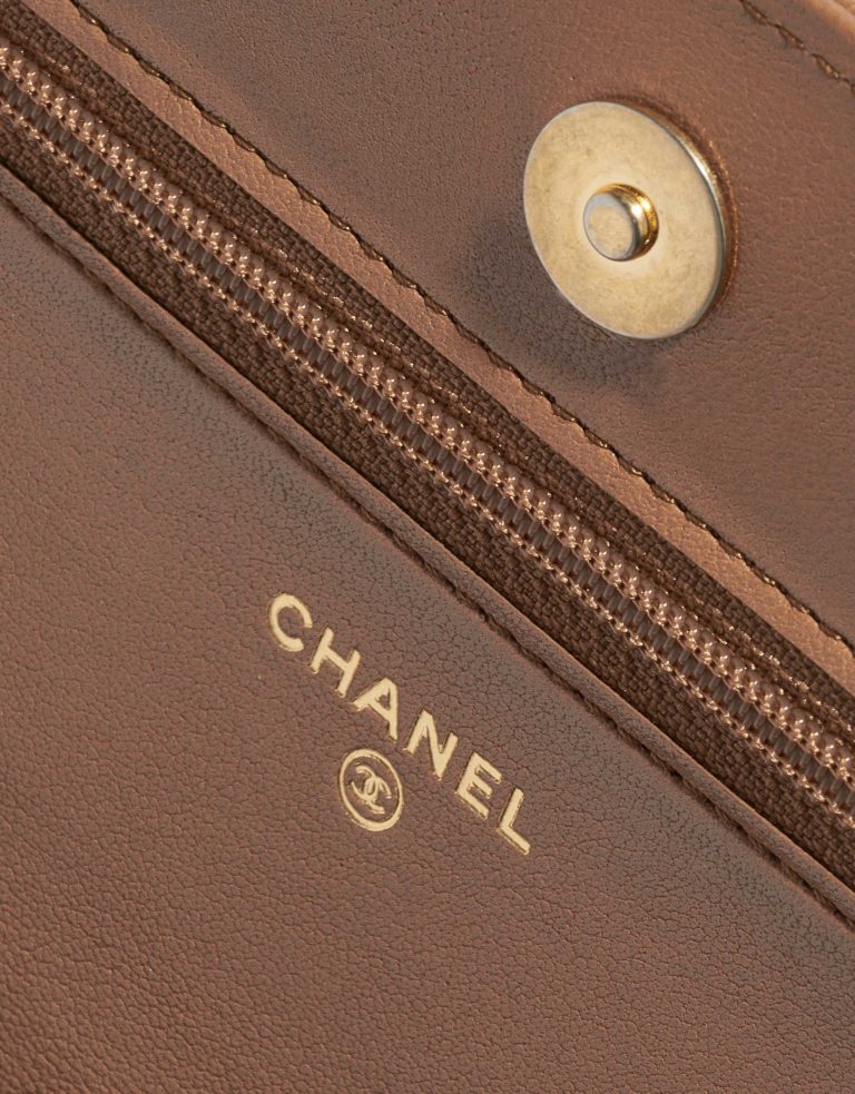 Chanel 19 WOC Lamb Brown