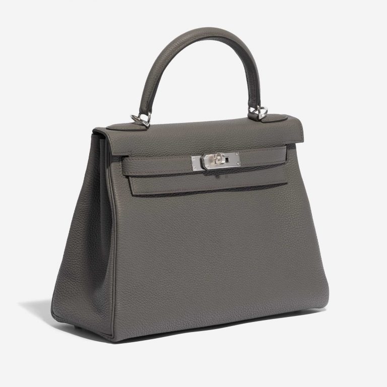 Hermes Kelly 28 Togo Gris Étain