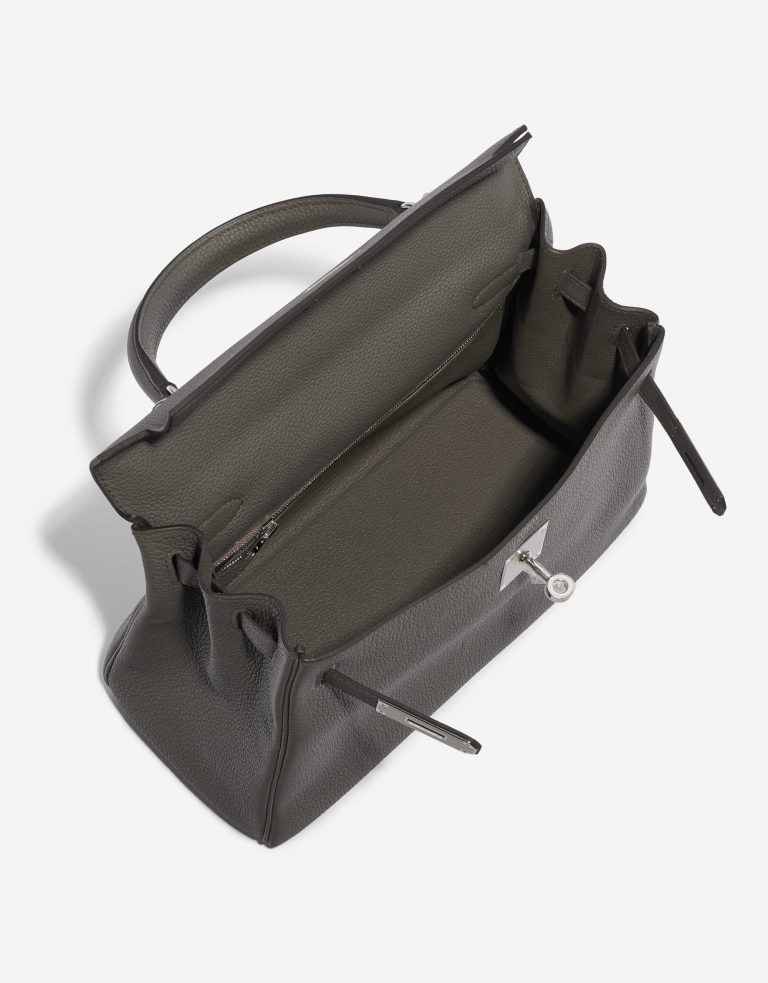 Hermes Kelly 28 Togo Gris Étain