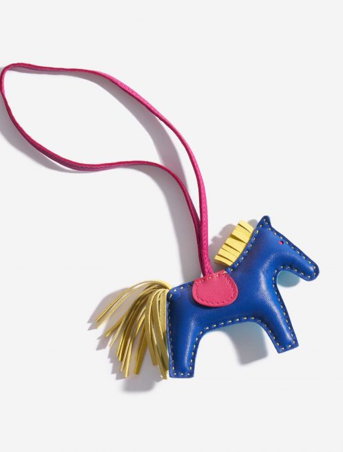 Hermès Rodeo PM Lamb Multicolour Bleu Electrique / Lagoon