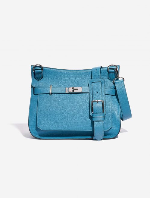Hermès Jypsiere 34 Taurillon Clemence Turquoise