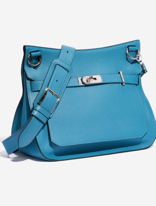 Hermès Jypsiere 34 Taurillon Clemence Turquoise
