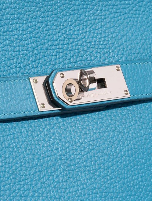 Hermès Jypsiere 34 Taurillon Clemence Turquoise