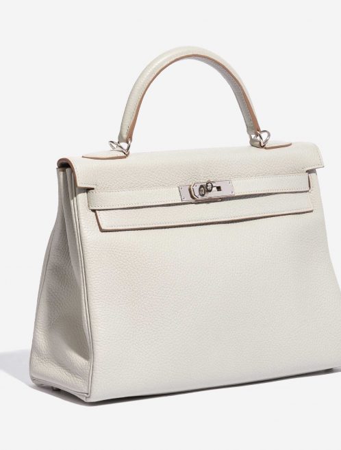Hermès Kelly 32 Clemence Gris Perle