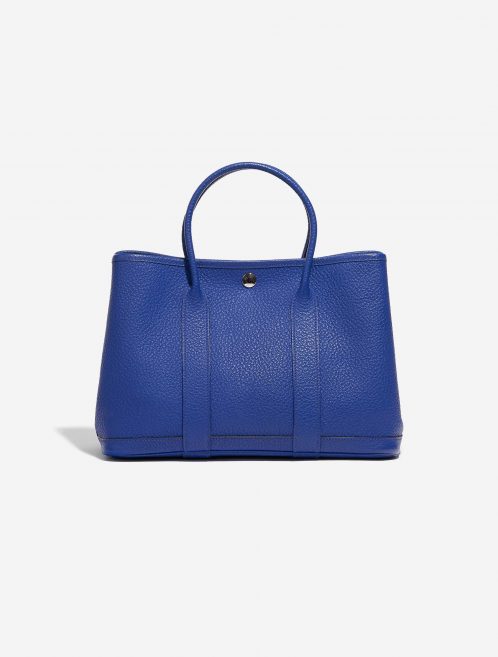 Hermès Garden Party 30 Clemence Blue Electrique