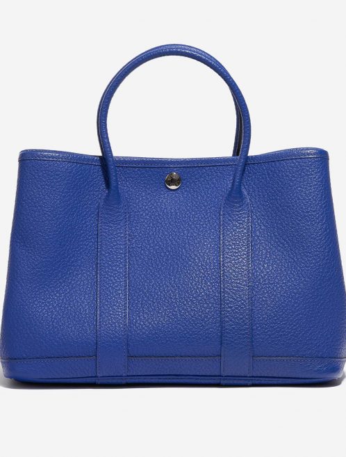 Hermès Garden Party 30 Clemence Blue Electrique