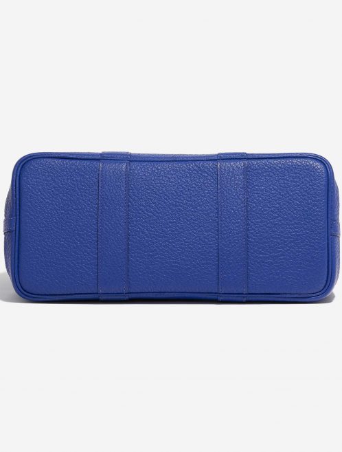 Hermès Garden Party 30 Clemence Blue Electrique