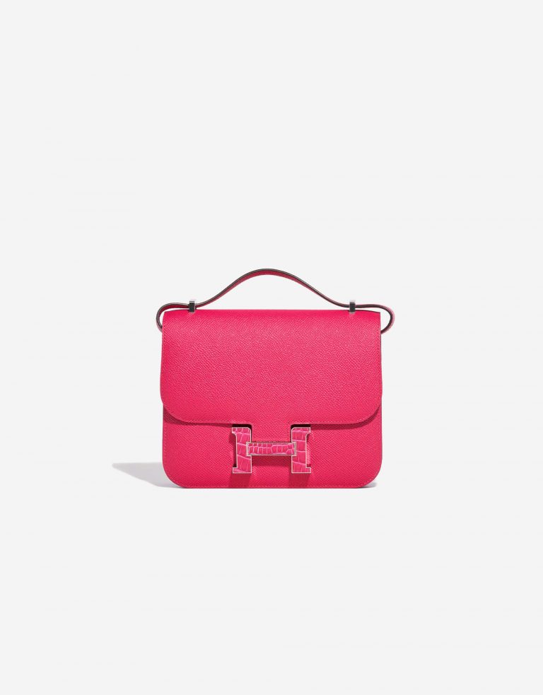 Hermès Constance 18 Epsom / Alligator Rose Mexico Touch