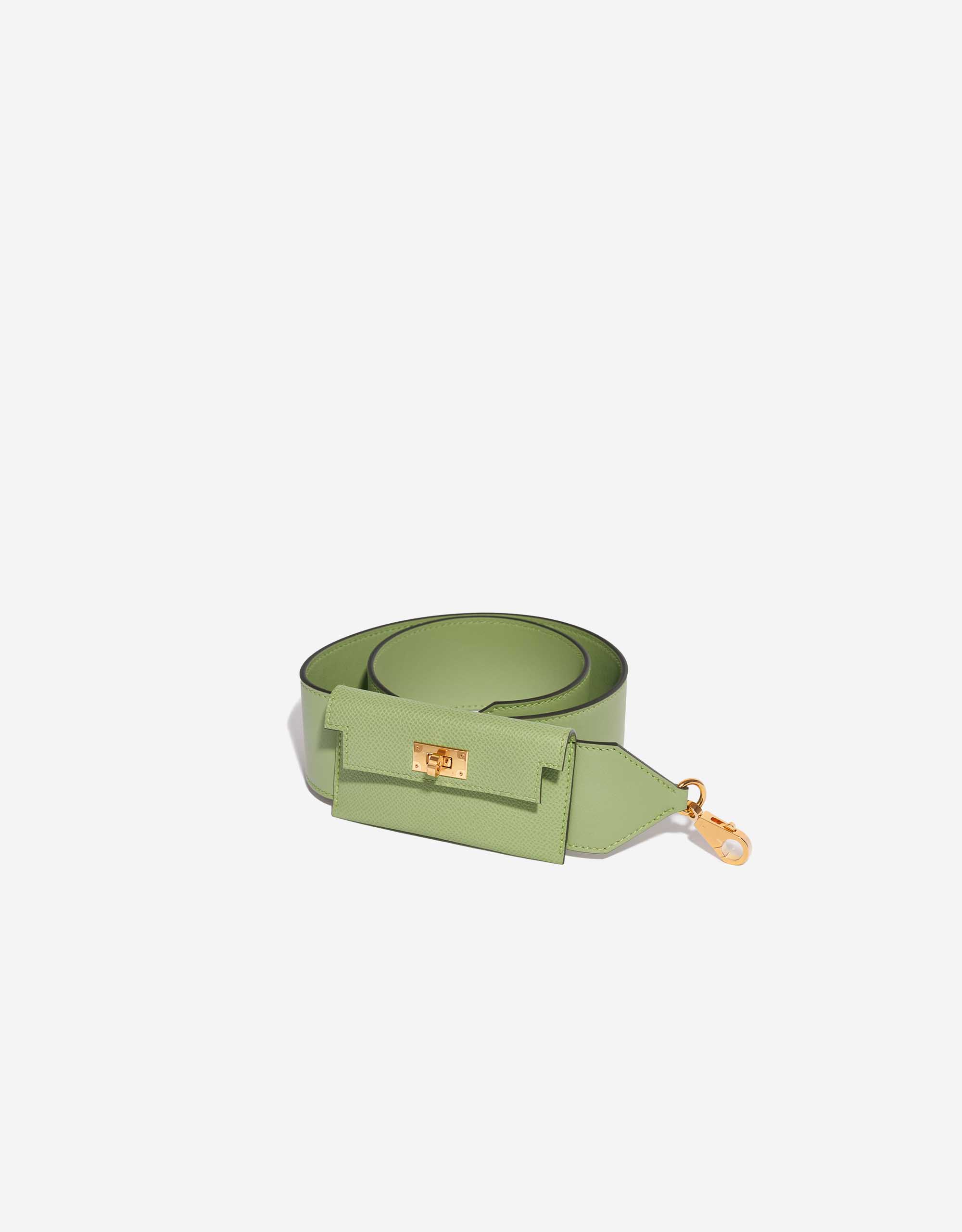 Hermès Kelly Pocket Strap Swift / Epsom Vert Criquet | SACLÀB