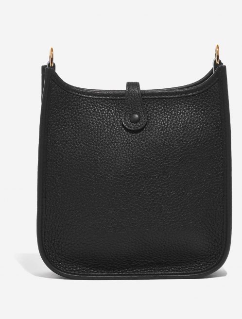 Pre-owned Hermès bag Evelyne 16 Taurillon Clemence Black Black Back | Sell your designer bag on Saclab.com