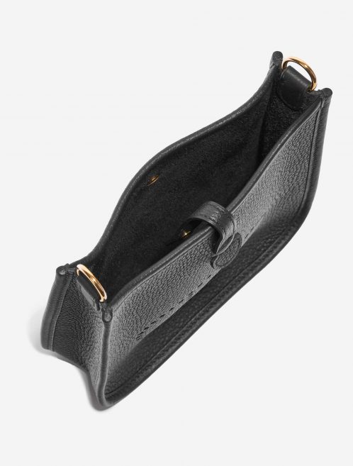 Pre-owned Hermès bag Evelyne 16 Taurillon Clemence Black Black Inside | Sell your designer bag on Saclab.com