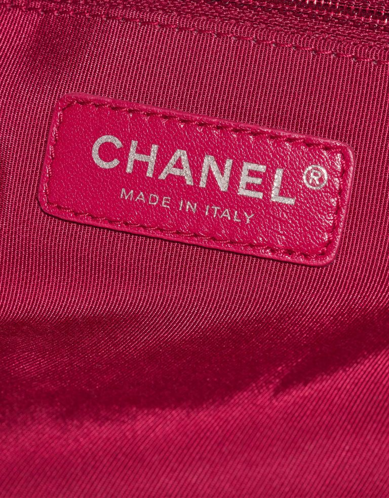 Pre-owned Chanel bag Gabrielle Medium Calf Black Black Logo | Sell your designer bag on Saclab.com