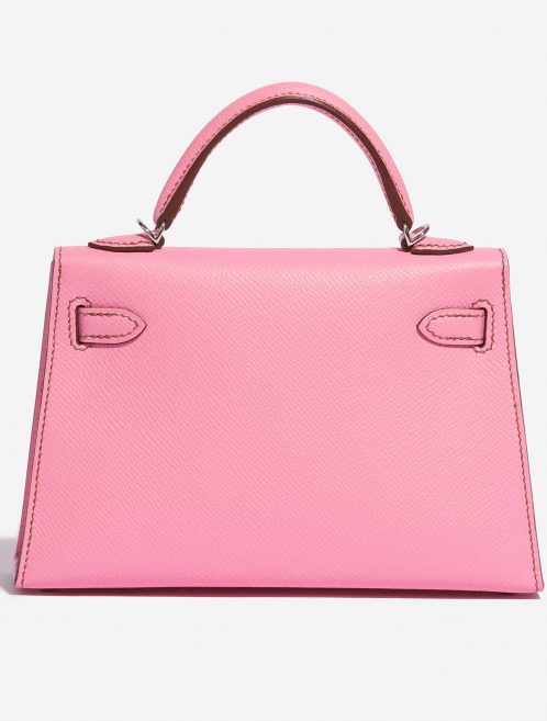 Pre-owned Hermès bag Kelly Mini Epsom 5P Bubblegum Pink, Rose Back | Sell your designer bag on Saclab.com