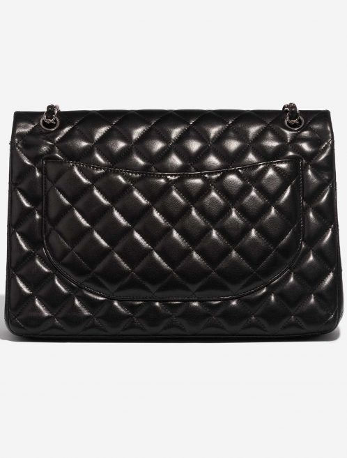 Pre-owned Chanel bag Timeless Maxi Lamb Black Black Back | Sell your designer bag on Saclab.com