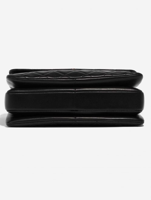 Pre-owned Chanel bag Timeless Handle Medium Calf Black Black Bottom | Sell your designer bag on Saclab.com