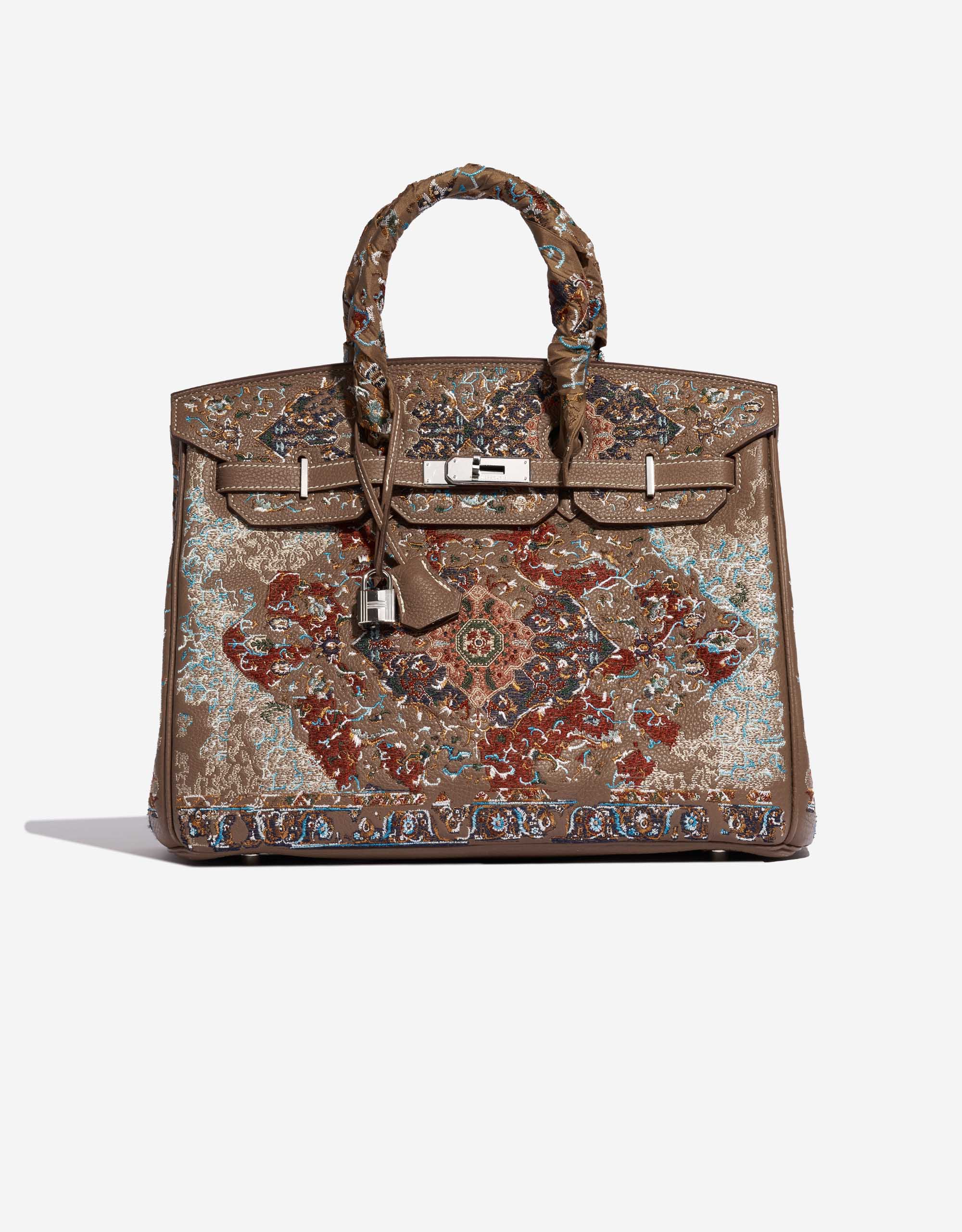 Hermès Birkin 35 Togo Embroidery customised by Jay Ahr SACLÀB